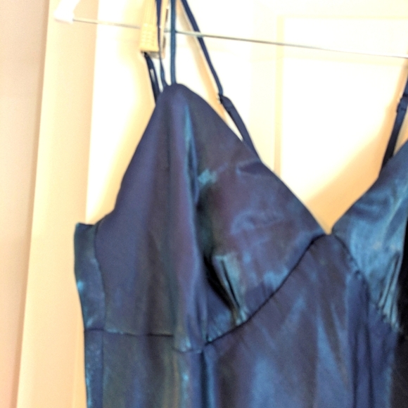 Wild Fable Maxi Dress Blue Sleeveless - Picture 3 of 11